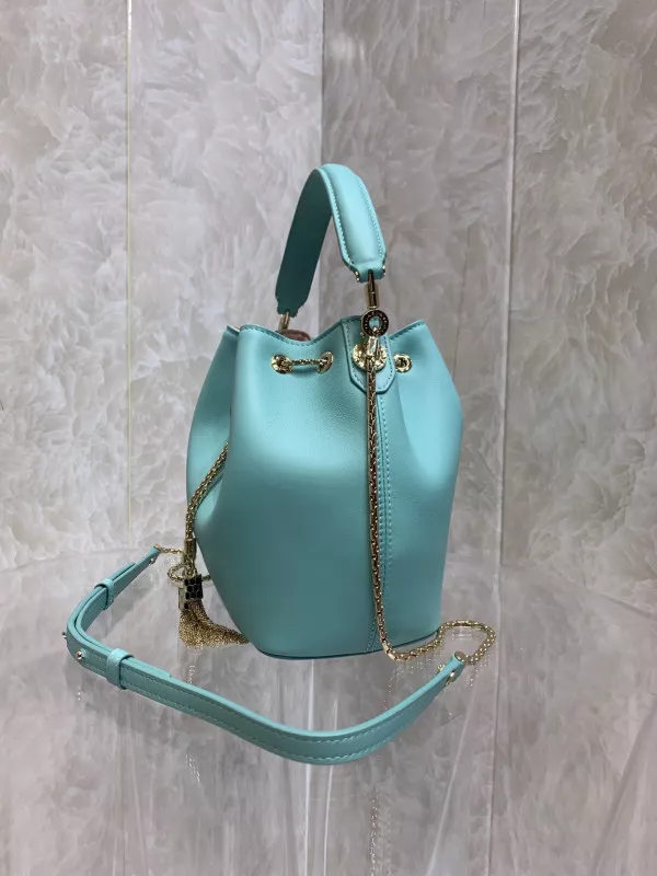 Affordable BVLGARI SERPENTI FOREVER BUCKET BAG 0115