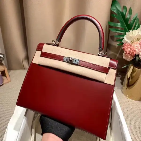 Affordable HERMES KELLY 25CM ALL HANDMADE 0127