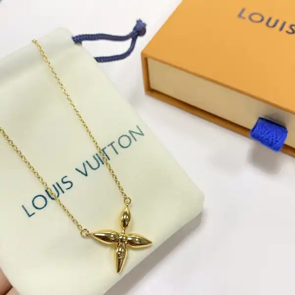 Cheap LOUIS VUITTON NECKLACE 0128