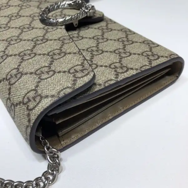 Affordable Gucci Dionysus mini leather chain bag 0130