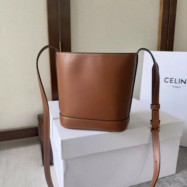 Cheap CELIN* MINI BUCKET CUIR TRIOMPHE 0113