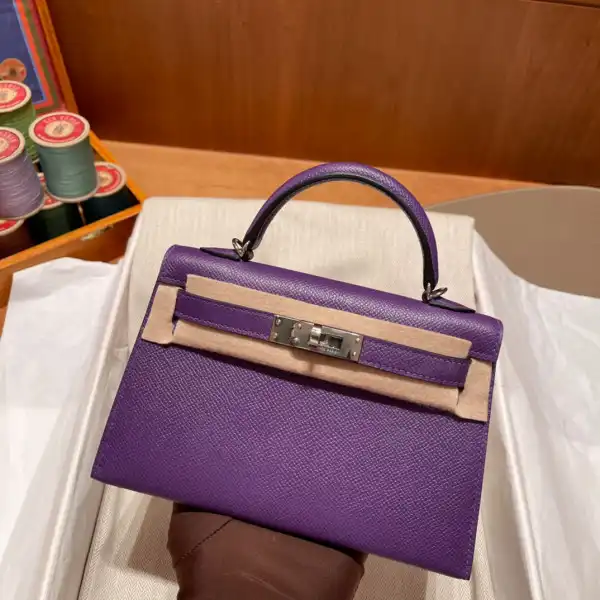 Affordable HERMES KELLY MINI II ALL HANDMADE 0127