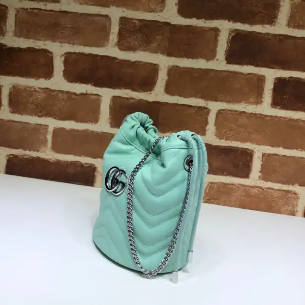 Affordable GUCCI GG Marmont mini bucket bag 0130