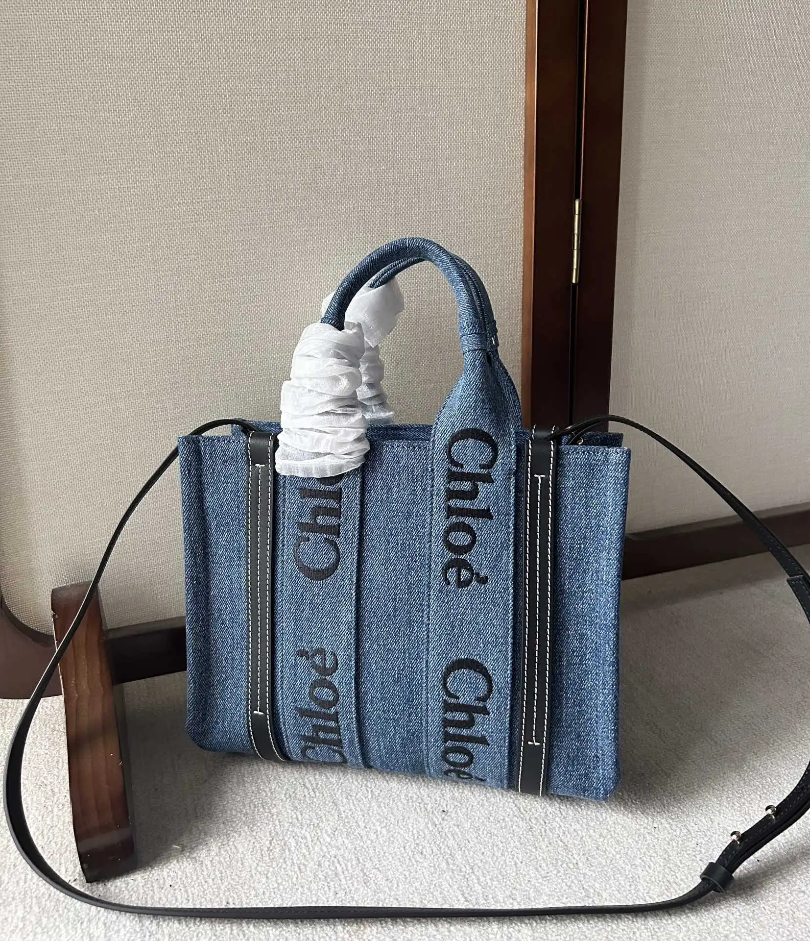 Cheap CHLOÉ medium woody tote bag-26.5*20*8cm 0126