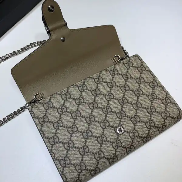 Affordable Gucci Dionysus mini leather chain bag 0130