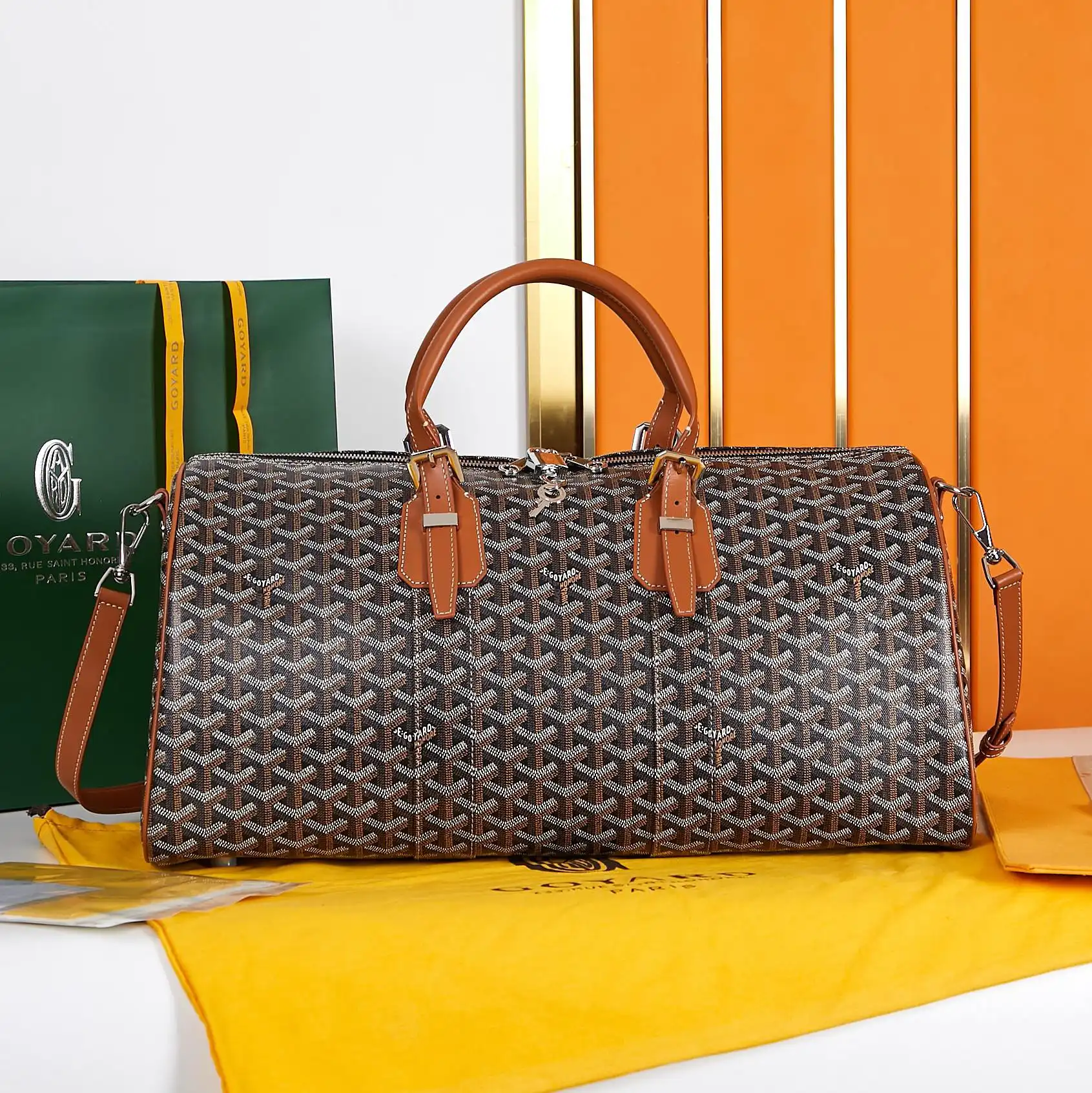 Affordable GOYARD BOSTON45 Bag-49X22x27CM 0202