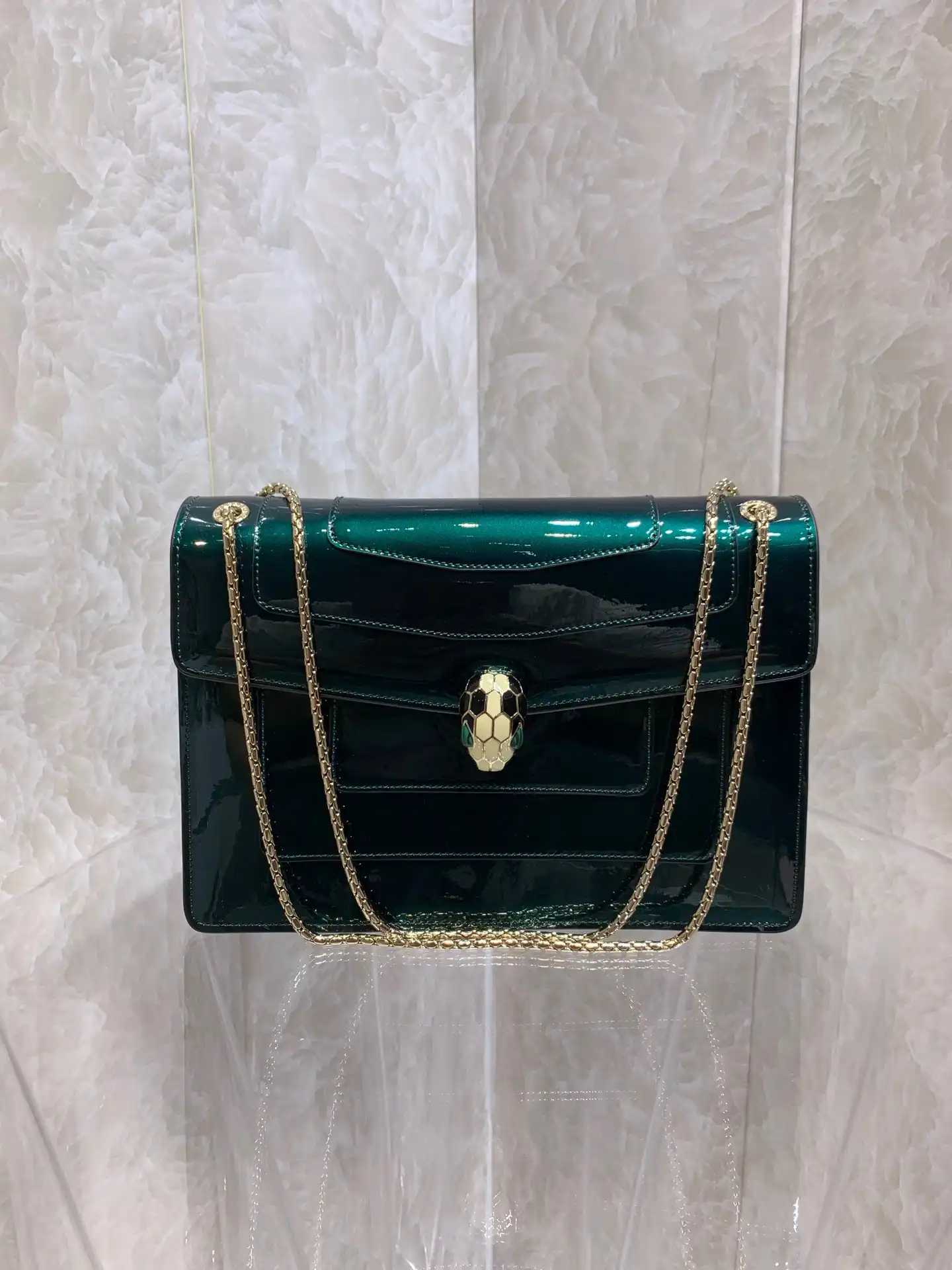 Affordable BVLGARI SERPENTI FOREVER SHOULDER BAG 0203